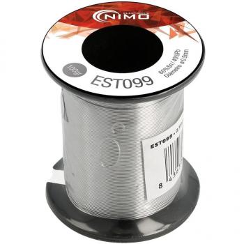 Hilo de estaño (Sn‑Pb) 60/40 + 2% Flux, 0.5 mm, 100 g