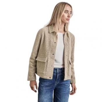 Jackenblazer STREET ONE Gr. 44, beige (rich sand)