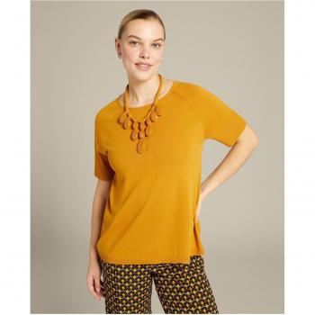 Jersey corto con collar Elena Mirò