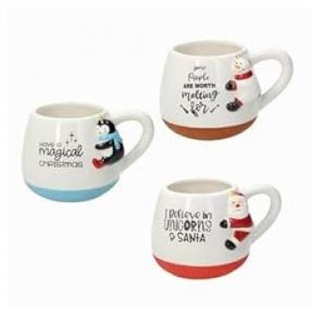 MUG NATALE ASSORTITO 450CC