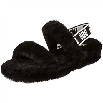 UGG “Oh Yeah” Black Slip‑On Footwear, 3 UK
