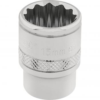 Douille 12 points 15mm 3/8in
