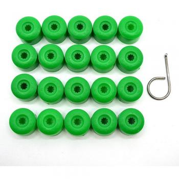 Cubiertas de válvula de neumático, protección exterior, 20 unidades, 17mm