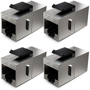 DeleyCON Netzwerk Keystone Modul 4X RJ45