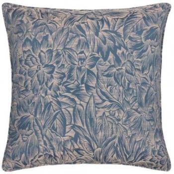 Coussin en jacquard avec bordure Grantley Wylder Nature 50cm