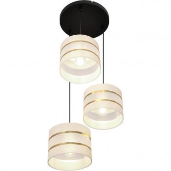 Ronde Helen Suspension HÉLAM 3 Luminaires