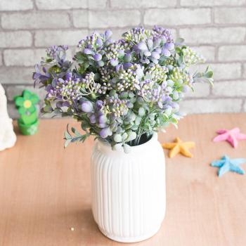 Mini Leaf Artificial Berry Flower Arrangement