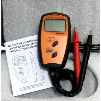 200V Portable Battery Impedance Meter SM8124A