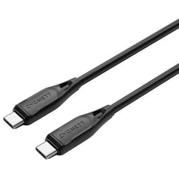 Cygnett 1M USB-C Black USB 2.0 Connector Cable