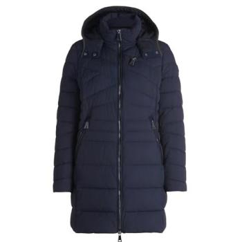 Steppmantel Damen „GIL BRET“ mit abnehmbarer Kapuze – Marine, 36