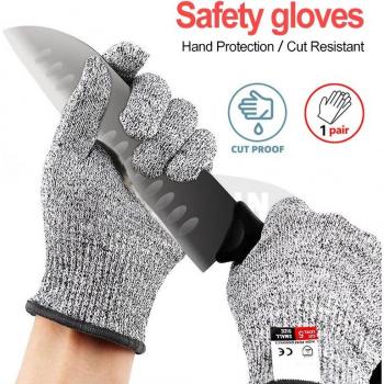 Non-slip Cut Resistant Gloves CE Level 5 for Working