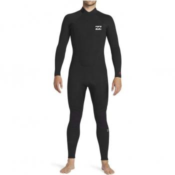 Billabong Traje De Neopreno Con Cremallera Larga Y Manga Libre 32 Intruder