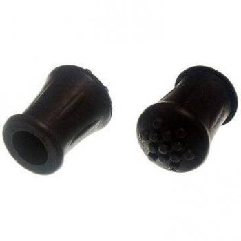 Walking Stick Crutch Frame Ferrule with 13mm Inner Diameter, Black Rubberised (Pack of 100)