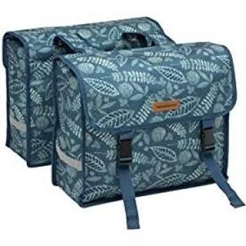 Doppelpacktasche Fiori Forest Blau 30L