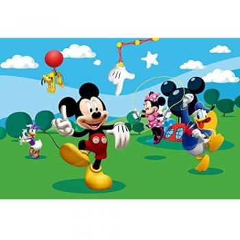Carta da parati fotografica Mickey Mouse Disney FTD 0253, multicolore, 360 x 254 cm