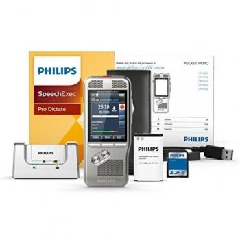 Philips Pocket Memo Diktiergerät DPM8000 (Internationaler Schiebeschalter)
