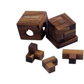 3D Soma Cube with 7 Pieces