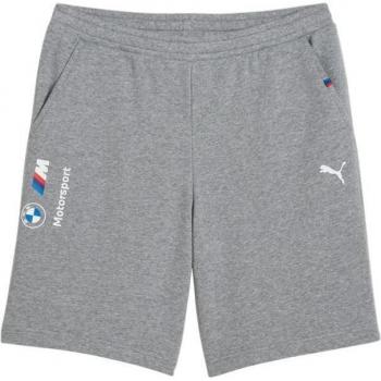 Pantalones cortos de sudadera Puma BMW Motorsport gris para hombre