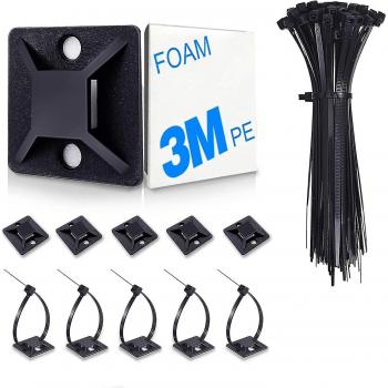 Ancrages Muraux Zip Tie 100 Unités