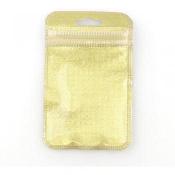 Gold Inlay Plastic Ziplock Bags