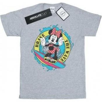 Disney Jungen Minnie Maus Surfspaß T-Shirt