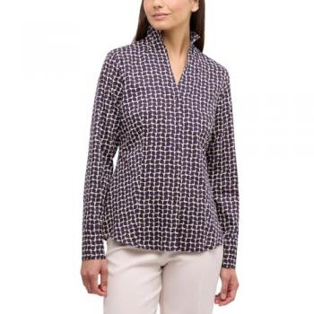 Blusenklassiker ETERNA Regular Fit – Lilafarbe – Gr. 36 – Damen