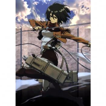 Tarjeta de Exterior Attack on Titan 60x85 cm