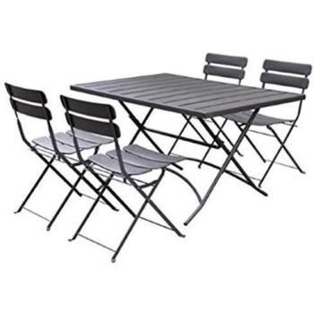 Rectangular 4-Seater Dining Set