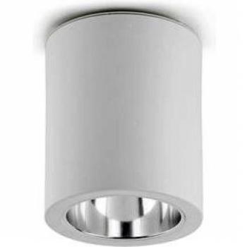 FARO BARCELONA Pote 1 Ceiling Lamp Aluminium White
