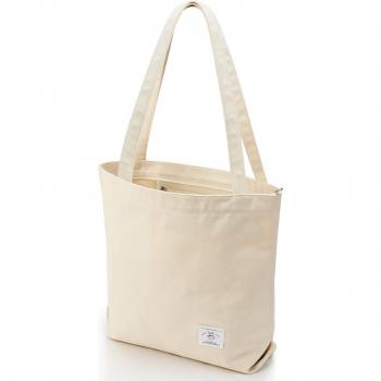 Travel-Ready Canvas Tote Bag by KALIDI