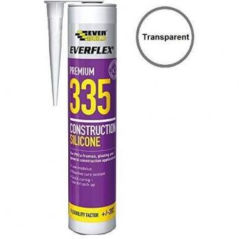 Everbuild Everflex 335 Premium Silicone Sealant