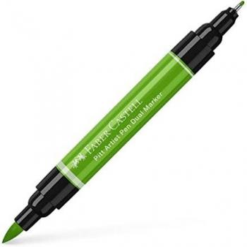 Pitt Dual Marker Verde Hoja – Tinta China