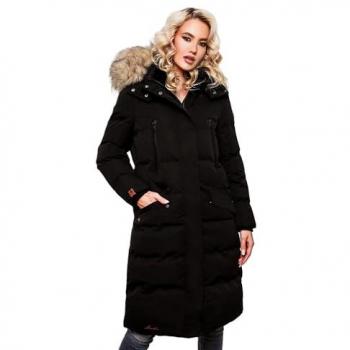 Marikoo Damen Jacke Schneesternchen (M), Schwarz, M