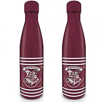 Harry Potter Crest & Stripes 550ml Water Bottle
