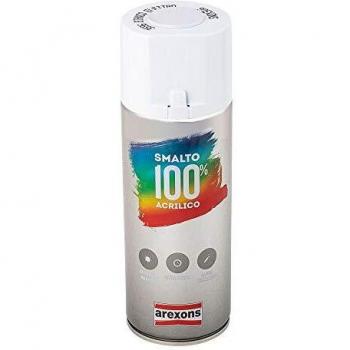Vernice Spray tinte lucide 400ml Arexons Bianco Elettro(3596)