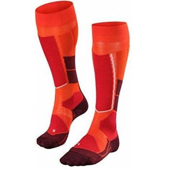 Falke ST4 Wool Damen-Skistiefelsocken Orange – 1 Paar