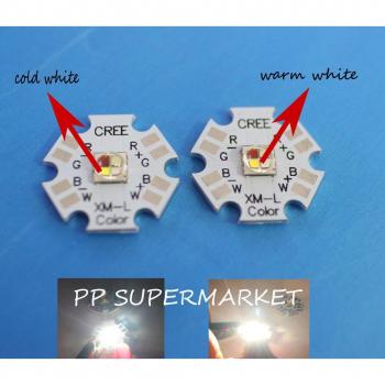 Cree XLamp XM-L RGBW 4-Chip Color LED Emitter 20mm Star