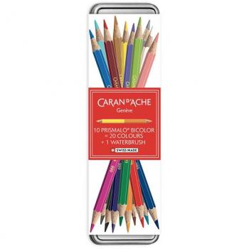 Caran d'Ache Prismalo Bicolor Watercolor Pencil Set