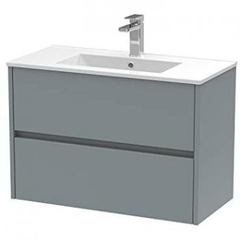 Havana Coastal Grey 800mm Wall Hung Vanity Unit