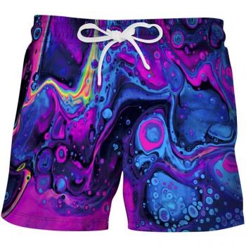 Shorts Informales 3D para Hombre