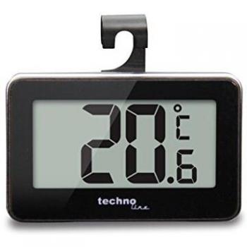 TechnoLine WS 7012 Stazione meteo digitale con orologio e calendario, nero/argento