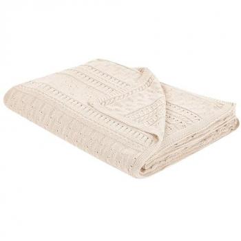 Colcha de cama Beliani 150 x 200 cm beige claro Daulet