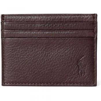 Polo Ralph Lauren Portafoglio Porta Carte Granata
