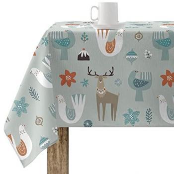 Nappe Muare Résine « Joyeux Noël » – 300 × 139 cm, Édition 56