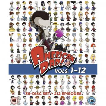 American Dad Volume 1-12 [DVD] [2017]