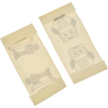 10pcs Cute Owl Craft Tags for Sewing and Accessories
