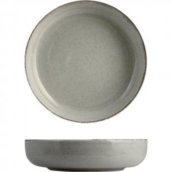 Plato Hondo Pearl Gris 19 cm