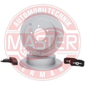 Disques Arrière et Plaquettes MASTER-SPORT 201053300