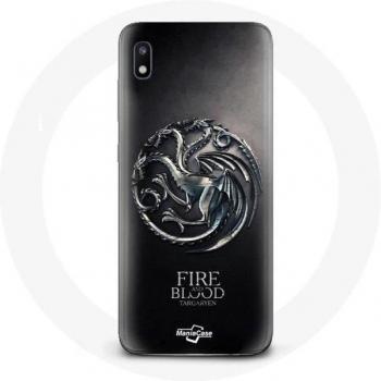 Samsung Galaxy A10 Targaryen Fire and Blood Game of Thrones Case