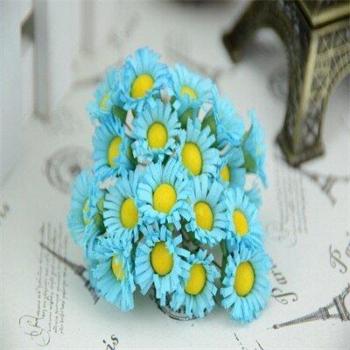 10pcs Mini Silk Daisy Flowers